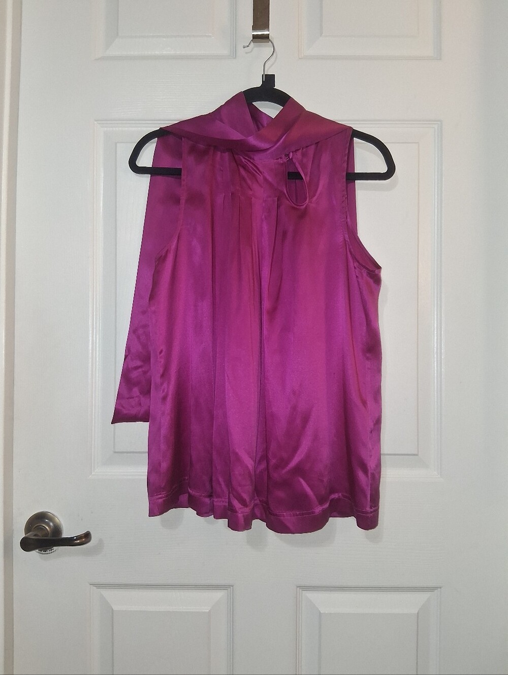 Spiegel Sleeveless Blouse Fushia Size 10